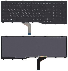 Клавиатура для ноутбука Fujitsu Lifebook AH532 NH532 черная