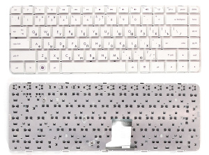 Клавиатура для ноутбука HP Pavilion DM4-1000 DV5-2000 DV5-2100 белая без рамки