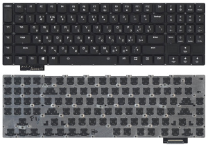 Клавиатура для ноутбука Lenovo IdeaPad Y900-17ISK черная с подсветкой