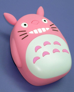 Универсальный внешний аккумулятор Powerbank Totoro pink 10400mAh