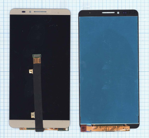 Дисплей для Huawei Ascend Mate 7 золотой