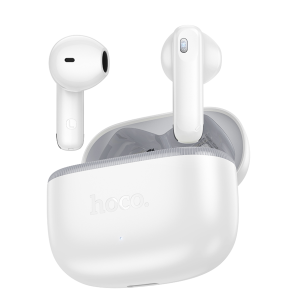 Наушники HOCO EQ28 Bird беспроводные с док станцией TWS, Bluetooth 5.4 белый