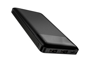 Внешний аккумулятор Powerbank HOCO J72 Easy travel, 2.0A, 10000mAh, черный