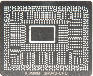 Трафарет BGA для CPU сокет BGA1023