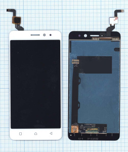 Дисплей для Lenovo K6 Power (K33A42) белый