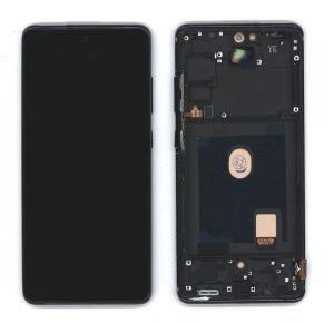 Дисплей (модуль) для Samsung Galaxy S20 FE SM-G780F в сборе с тачскрином и рамкой TFT синий