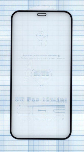 Защитное стекло 6D для Apple iPhone 12 mini черное