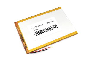 Аккумулятор Li-Pol (батарея) 3*100*145мм 2pin 3.7V/5500mAh