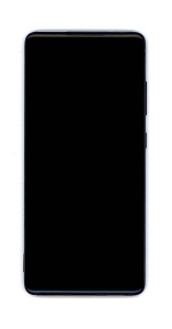 Дисплей для Samsung Galaxy S20 FE SM-G780F в сборе с тачскрином и рамкой синий