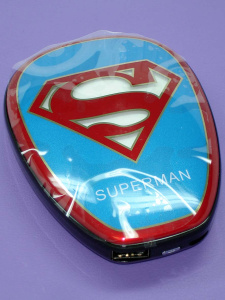 Универсальный внешний аккумулятор Powerbank Avengers Superman
