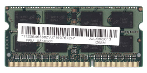 Модуль памяти Micron DDR3 SO-DIMM 4Gb 1600 Mhz