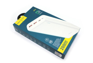 Внешний аккумулятор Powerbank HOCO J80A Premium 22.5W, 5V, 3.0A, 20000mAh, белый