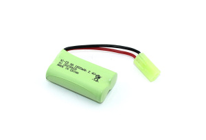 Аккумулятор Ni-Cd  2.4V 1800mah AA Flatpack разъем Tamiya plug