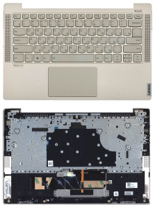 Топкейс для Lenovo Yoga S740-14IIL серебристый