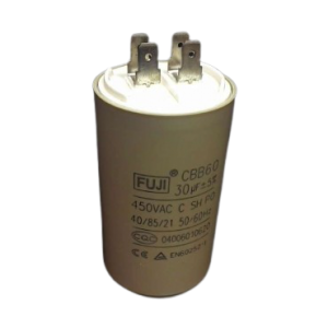 Конденсатор CBB60 30мкФ 450V (4 клеммы, крепление болтом)