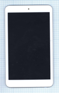 Модуль (матрица + тачскрин) для Asus MeMo Pad 8 ME181 ME181C белый с рамкой