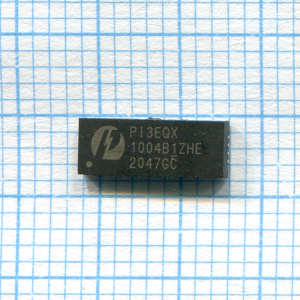 Микросхема Pi3EQX1004B1ZHE с разбора