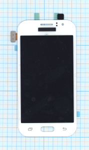 Дисплей для Samsung Galaxy J1 Ace SM-J110H OLED белый