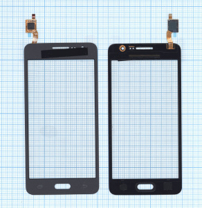 Сенсорное стекло (тачскрин) для Samsung Galaxy Grand Prime VE Duos SM-G531H/DS черное