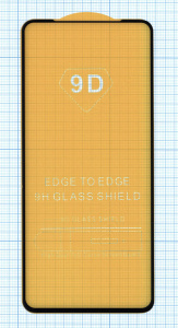 Защитное стекло "Полное покрытие" для Xiaomi Redmi Note 10 Pro/ Note 10 Lite / Poco F3 черное