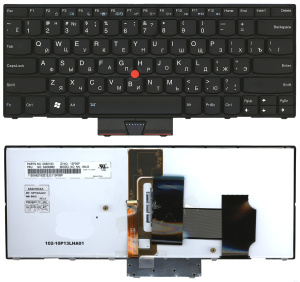 Клавиатура для ноутбука Lenovo Thinkpad  X1 черная с подсветкой
