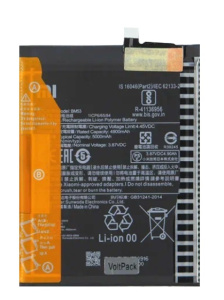 Аккумулятор (батарея) для Xiaomi Poco X5 Pro 5G / F5 / Redmi Note 12 Pro 5G (BP4K) 5000 mAh VoltPack