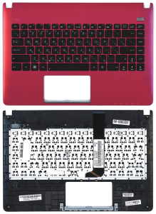 Топкейс для ноутбука Asus X401A розовый