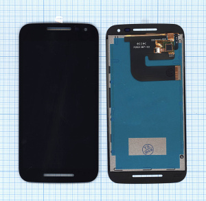 Дисплей для Motorola Moto G Gen.3 черный
