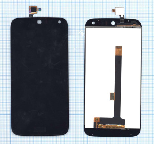 Дисплей для Acer Liquid Z630 черный
