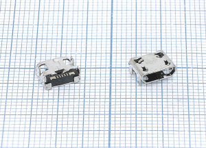 Разъем Micro USB для Samsung C3312/S5300/S6102/i9103/S5302/S6802/i8750/i9070