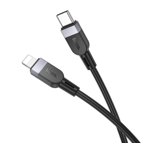 Кабель USB-C HOCO X109 Energy Type-C-Lightning, 27W, 3м, черный