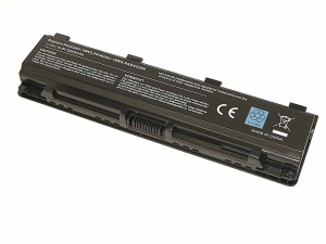 Аккумуляторная батарея для ноутбука Toshiba Satellite C800 (PA5024U-1BRS) 10.8V 5200mAh OEM черная