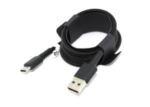 Кабель Xiaomi USB-C Data Cable Braided Version 1m, black