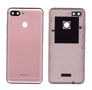 Задняя крышка для Xiaomi Redmi 6 розовая