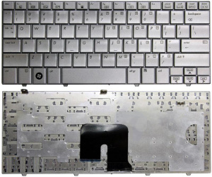 Клавиатура для ноутбука HP Mini 2133 2140 серебристая