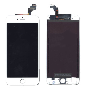 Дисплей для Apple iPhone 6 Plus в сборе с тачскрином (Foxconn) белый