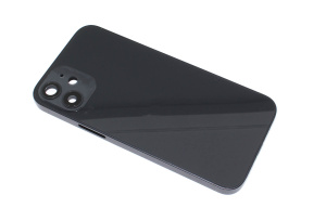 Задняя крышка (корпус) в сборе с рамкой для Apple iPhone 12 Mini черная