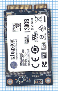 SSD mSATA 30 Gb Kingston SMS200S3/30G