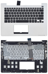 Топкейс для Asus VivoBook S300LA серебристый