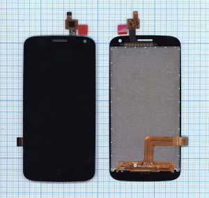 Дисплей для ZTE Blade Q Lux черный