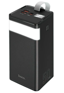 Внешний аккумулятор Powerbank HOCO J86A Powermaster, 50000mAh черный