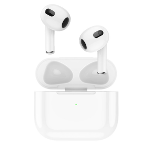 Наушники HOCO EW43 беспроводные с док станцией TWS, Bluetooth 5.3 белый