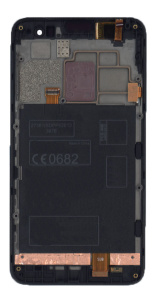 Дисплей для Lenovo P770 черный с черной рамкой