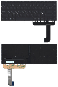 Клавиатура для ноутбука HP ZBook Studio G7 черная