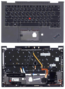 Топкейс для Lenovo Thinkpad X1 Yoga 4th Gen ver.1 темно-серый