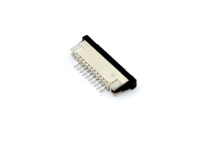 Разъем FPC  Half Coverage Bottom Contact 1.0K-BX-10PWB 10 pin высота 2мм шаг 1мм